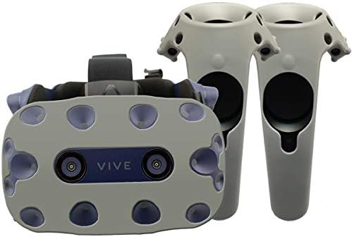 Protective Case - Headphones and Controls - Silicone - HTC Vive PRO (Gray)