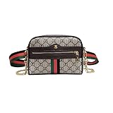 Waist Bag for Womens Fanny Packs Fashion Flap Crossbody Bags Quilted Belt Bag Ladies Waist Purse (Waist Bag for Black 1)