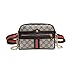 Waist Bag for Womens Fanny Packs Fashion Flap Crossbody Bags Quilted Belt Bag Ladies Waist Purse (Waist Bag for Black 1)