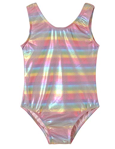 TUTU Gymnastics Leotards for Girls Sparkle Athletic Dance Clothes Activewear One-piece - Thumbnail 4