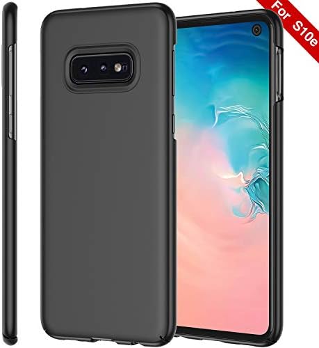 RANVOO Samsung Galaxy S10e Case, Ultra Thin Slim Case Hard Plastic Protective Matte Finish Phone Cover Case for Samsung Galaxy S10e 5.8 inch (2019) - Black