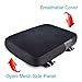 Heran Motorcycle Passenger Air Seat Cushion,Motorcycle Cruiser Seat Pad Reduces Pressure and Vibration,Pillion Cushion Makes Long Rides Comfortable 11.5