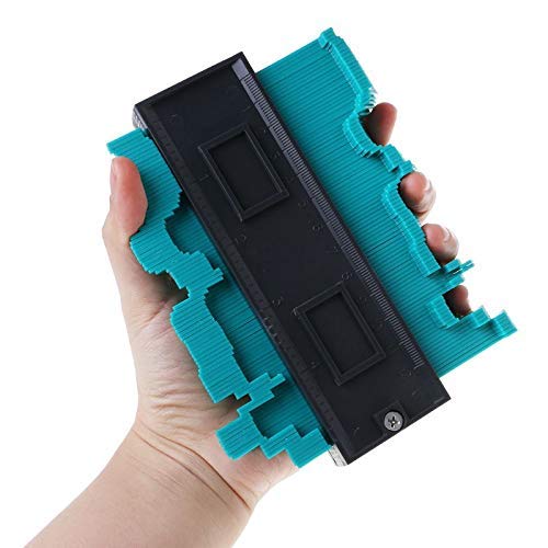 Contour Gauge Duplicator Ruled Contour Duplication Gauge Plastic Profile Copy Contour Duplicator 5 Inch Width Wood Marking Tool Tiles General Tools - Thumbnail 5