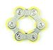 Roller Chain Fidget Toy Stress Reducer, ADHD, Anxiety, and Autism (Yellow)