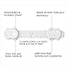 Premium Quality Child Safety Cabinet Locks for Child Proofing – No Drilling Baby Safety – Baby Proofing Child Safety Latches - Strong Adhesive for Cupboards, Cabinets, Drawers