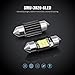 SiriusLED Super Bright 3020 Chipset Canbus Error Free LED Festoon Bulbs for Car Interior Lights License Plate Dome 1.25