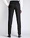 Vero Viva Men's Solid Plain-Front Dress Pants Straight Casual Pants