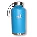 Yukon Growlers Insulated Beer Growler - Keep Your Beer Cold and Carbonated for 24 Hours in This Stainless Steel Vacuum Water Bottle – Also Keeps Coffee Hot - Improved Lid – 64 oz