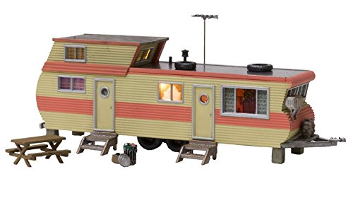 Woodland Scenics WOOBR4951 N Built-Up Double Decker Trailer