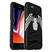 OtterBox Symmetry Series Disney Spider-Man and Venom Case for iPhone SE (3rd and 2nd gen) and iPhone 8/7 - Retail Packaging - Venom (Translucent Glow/Black/Venom Graphic)