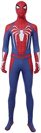 Spider-Man Cosplay Costume Iron Spider PS4 Insomniac Spiderman Superior All Lycra Fabric Mens