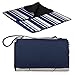 ONIVA – a Picnic Time Brand Outdoor Picnic Blanket Tote XL, Blue Stripethumb 2
