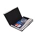 Maxgear Professional Business Card Holder Business Card Case Stainless Steel Card Holder Keep Business Cards in Immaculate Condition Oracle Blue 02