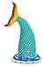 VICKEA Giant Inflatable Mermaid Sprinklers, Summer Party Fun for Outside