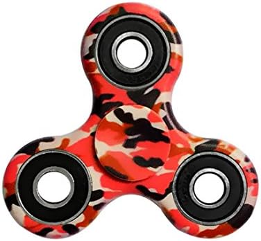 Hansunny Camouflage Army Fire Navy US Flag Jade Anti-stress EDC toy Fidget Hand Spinner Stress Reducer Focus Toy (a)