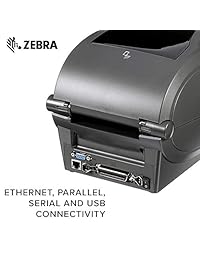 Zebra Technologies zd50043 t01200fz Printer, zd500, TT, 300 DPI, US Cord, USB Serial  Ethernet Paralelo Centronics