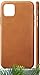 LONLI Basic | Ultra Soft and Smooth Vegan Leather Case - for Apple iPhone 11 Pro Max - (6.5 inch, Caramel)