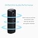ZENBRE Bluetooth Speakers, Z4 Wireless Speakers 20h Play-time with Enhanced Bass, 2x5W True Wireless Stereo Waterproof IPX4 Portable Speakers, Dual-Driver for Party, Travel (Black)