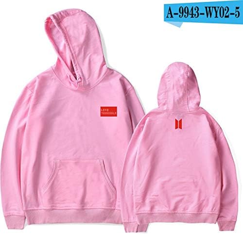 Love Yourself Answer Hoodies World Tour Hoodies Women Print Kpop Long Sleeve Sweatshirts 2018 Clothes Plus Size 4XL