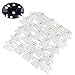 Halloween String Lights, LEORX 3 Meters 40 LEDs Ghost String Lights with 7 Modes, Battery Operated, Cool White
