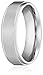 SOMEN TUNGSTEN 6mm Titanium Ring Flat High Polish/Brush Finish Comfort Fit Wedding Band (11)