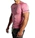 Jed North Men's Bodybuilding Workout Short Sleeve Tee Slim Fit T Shirt for Gym