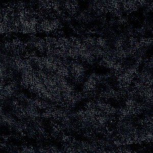 5 Yard Bolt Black Crush Panne Velour Fabric