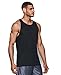 Under Armour Men's Buzzer Beater Tank, Black/Stealth Gray, Medium