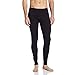 100% Merino Wool Men's Lightweight Bottoms - Thermal Base Layers - Black - Medium