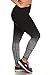 ShoSho Womens Plus Size Activewear Yoga Ombre Leggings