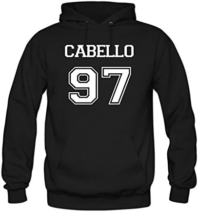 Women's Camila Cabello 97 Hooded Sweatshirt L Black