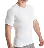 Spanx for Men Men's Targeted Core Crew White T-Shirt LG (42-44)