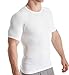 Spanx for Men Men's Targeted Core Crew White T-Shirt LG (42-44)