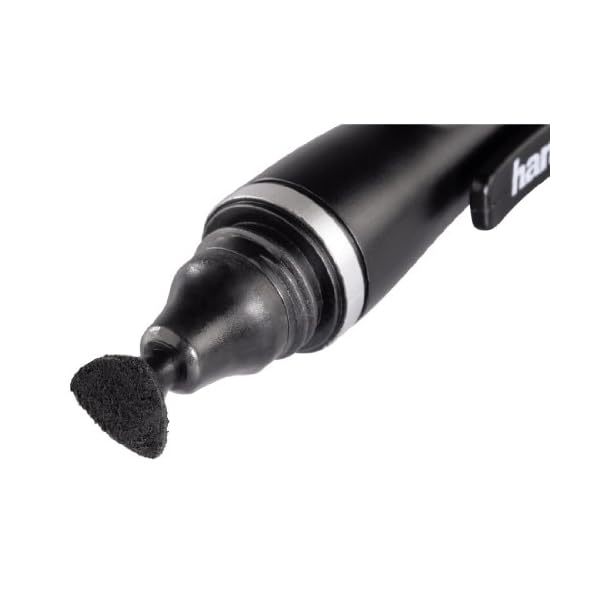 Hama Reinigungsstift zur Objektiv- und Filterreinigung, 11,5 cm lang, Lenspen DigiKlear, Schwarz/Silber – Bild 7