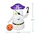 Dreamone 4 Foot Halloween Inflatable Pirate Ghost with Flashing Pumpkin Light for Halloween Indoor Outdoor Yard Garden Party Decorations