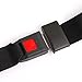 Airkoul 2XBlack Universal 2 Point Retractable Auto Truck Car Seat Adjustable Belt 1.2m (2)