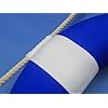 Handcrafted-Nautical-Decor-Vibrant-Blue-Lifering-with-White-Bands Handcrafted-Nautical-Decor-Vibrant-Blue-Lifering-with-White-Bands