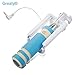 Selfie Stick Greaty® Mini Wired NEW Foldable Super Handheld Extendable Monopod-built in Bluetooth Shutter Non-slip Handle Compatible with Iphone 4s, 5s, 6, 6 Plus, Samsung Galaxy S3, S4, S5, S6, Note 2, 3, 4, 5, Nexus 5, 6, HTC One,sony Xperia Z2 Xperia Z3