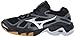 Mizuno Women's Wave Bolt 5-W Volleyball Shoe, Black/Silver, 11