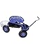 Gardener's Supply Company Deluxe Tractor Scoot with Bucket Basket
