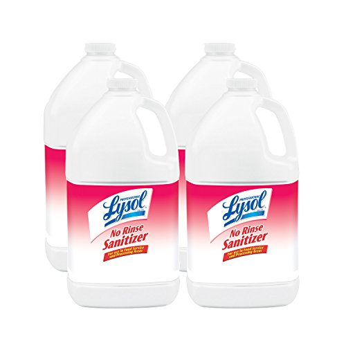 Professional Lysol No Rinse Sanitizer, 1 Gallon, (case Of 4) eBay