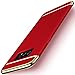Case for Samsung Galaxy Note 5/ Note 8,Feite Hard Case for Samsung Galaxy Note 5 3/ Note 8 in 1 Anti-Scratch Shockproof Thin Electroplate Cover (Red, For Samsung Galaxy Note 8)