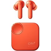 CMF by Nothing Buds 2 48dB Hybrid ANC True Wireless Earbuds, Strong and Comfort Noise Cancelling, Ultra Bass and Dirac Sound, in-Ear Detection, 55H Playtime, 6ENC Mics, Bluetooth 5.4 Light Orange