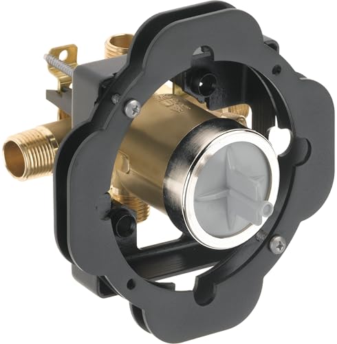 Delta Faucet R10000-UNWS MultiChoice Universal Tub and Shower Valve Body for Tub Faucet Trim Kits (with Screwdriver Stops and Thin Wall Mounting Kit)