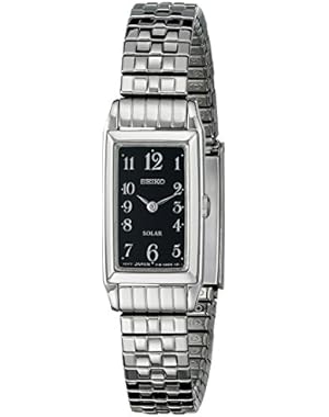 Seiko Women's SUP241 Expansion Silver-Tone Watch