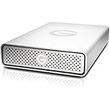 G-Technology 4TB G-DRIVE USB 3.0 Desktop External Hard Drive, Silver - Compact, High-Performance Storage - 0G03594
