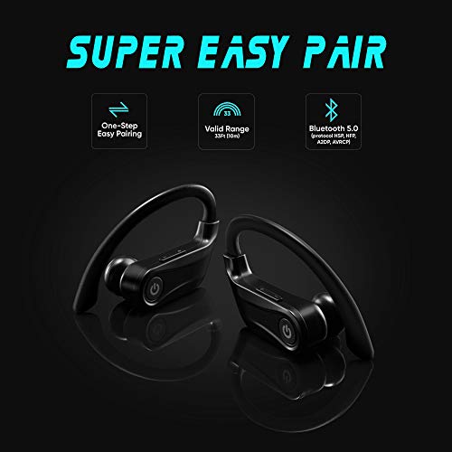 2020 Upgraded JNK Wireless Bluetooth 5.0 Earbuds with Charging Display
