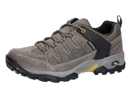 Brütting Mount Pinos Low, Zapatillas de Trekking Unisex Adulto, marrón y Negro, 37 EU