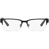 Armani Exchange mens Ax1014 Rectangular Prescription Eyewear Frames