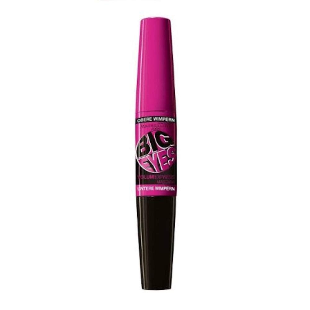 Maybelline Big Eyes Volume Express Brownish Black Mascara 5.1+4.6ml